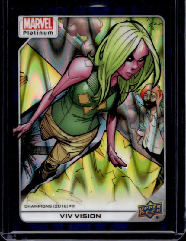 2023 Upper Deck Marvel Platinum #156 Teal Wave /799