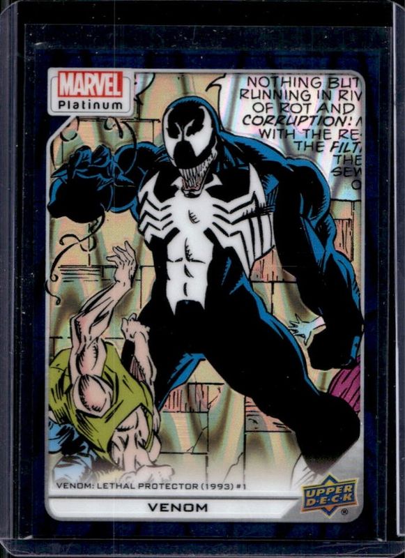 2023 Upper Deck Marvel Platinum #124 Teal Wave /799