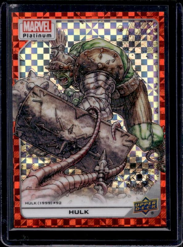 2023 Upper Deck Marvel Platinum #145 Orange Checkers /33
