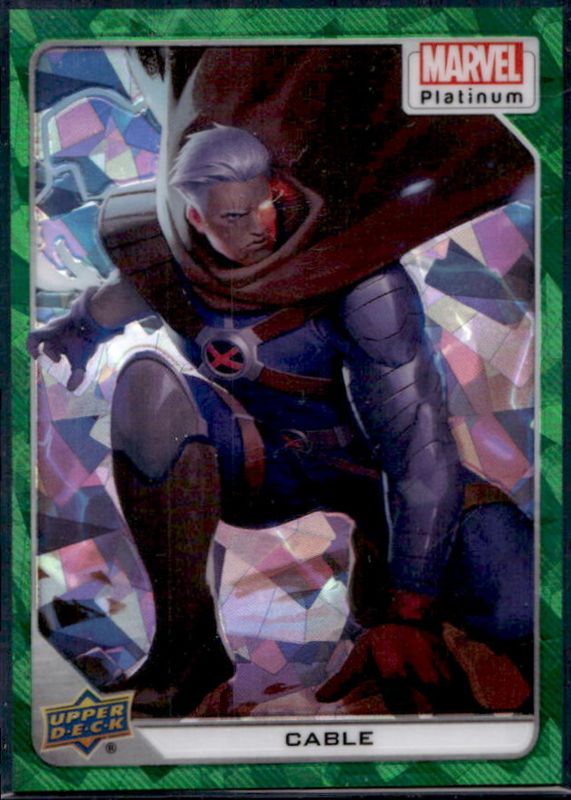 2023 Upper Deck Marvel Platinum #79 Green Crackle /99