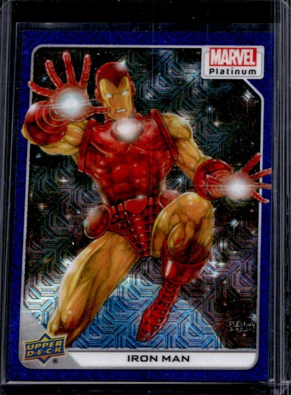 2023 Upper Deck Marvel Platinum #34 Blue Traxx /499