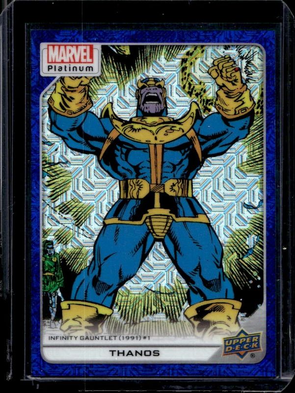 2023 Upper Deck Marvel Platinum #141 Blue Traxx /499