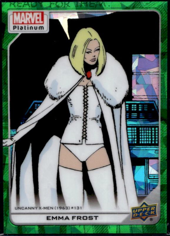 2023 Upper Deck Marvel Platinum #117 Green Crackle /99