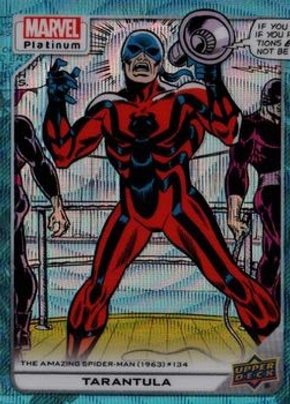 Tarantula 2023 Upper Deck Marvel Platinum #130 Blue Surge RAW
