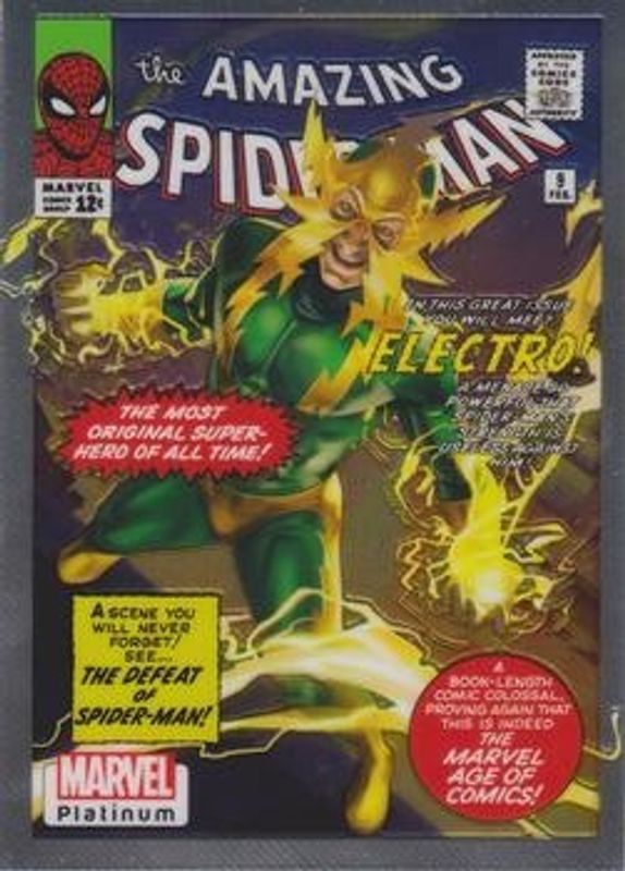 Electro 2023 Upper Deck Marvel Platinum #WI71 Cover Variant RAW