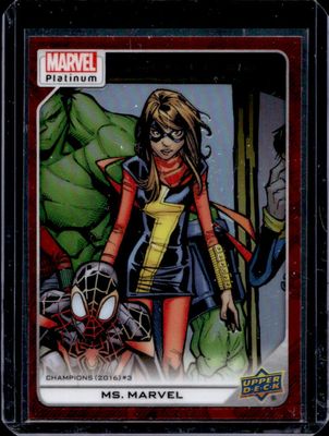 2023 Upper Deck Marvel Platinum #155 Red Rainbow