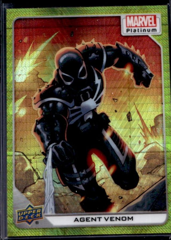 Agent Venom 2023 Upper Deck Marvel Platinum #94 Yellow Spotlight /399 RAW
