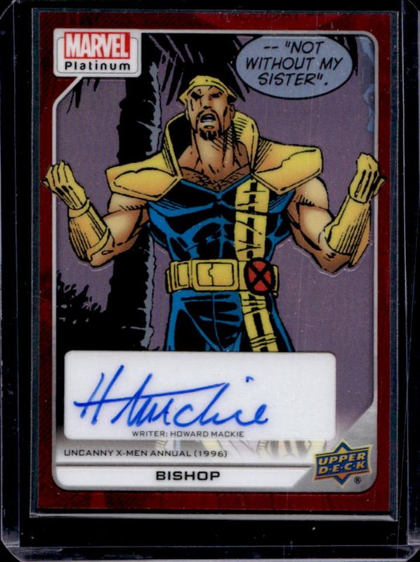 2023 Upper Deck Marvel Platinum #185 Red Rainbow Autographs