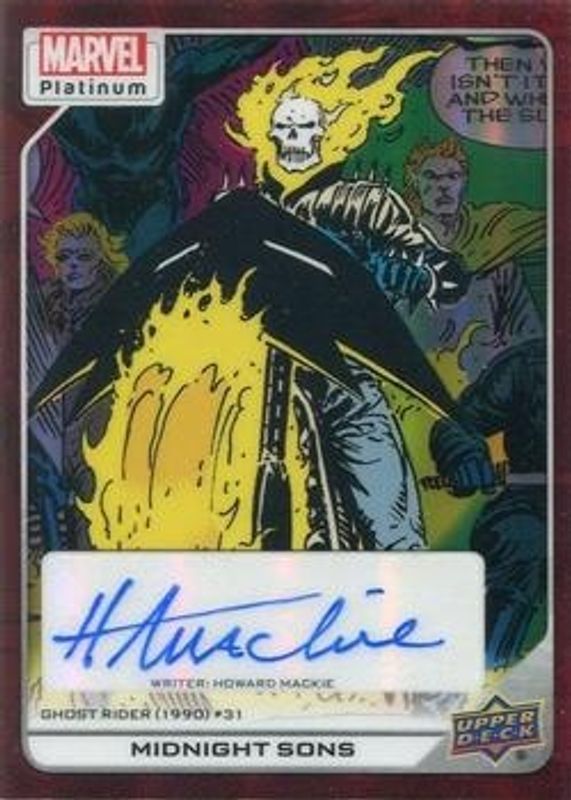 2023 Upper Deck Marvel Platinum #180 Red Rainbow Autographs