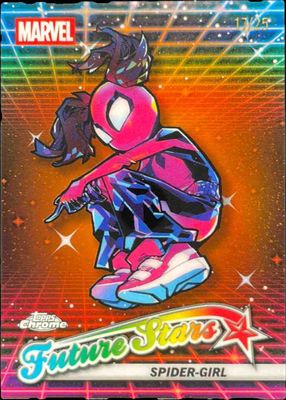 2025 Topps Chrome #FS-3 Future Stars - Orange Refractor /25