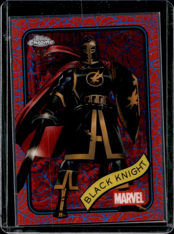 2025 Topps Chrome #165 Blue & Red Spider Web Refractor /62