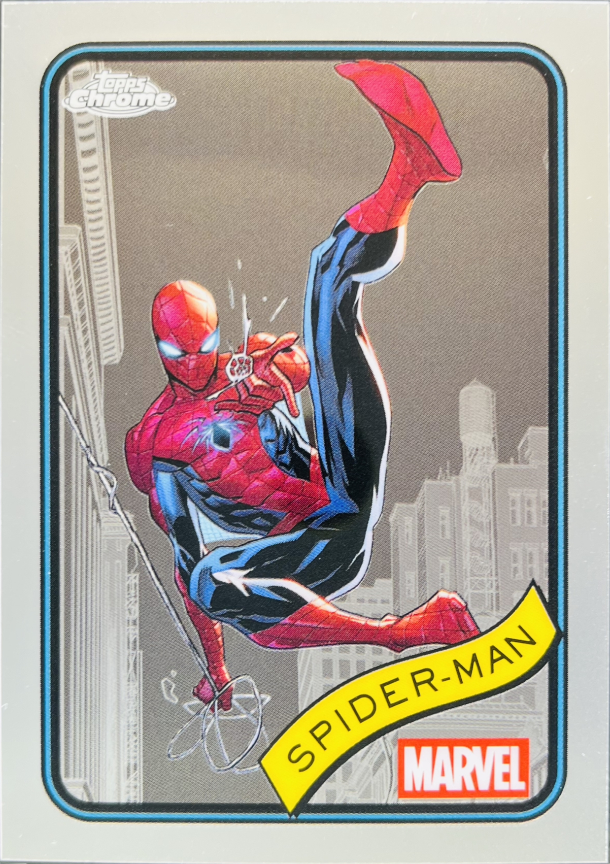 Spider-Man 2025 Topps Chrome #101 Base Price Guide - Sports Card