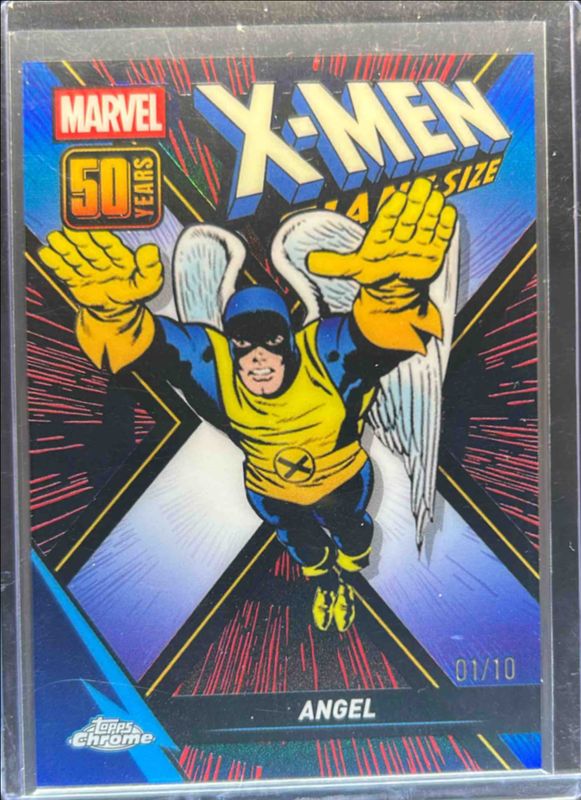 2025 Topps Chrome #XM-7 X-Men Giant Size 50th Anniversary - Black /10