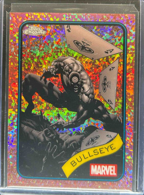 Bullseye 2025 Topps Chrome #30 Rose Gold Mini Diamonds Refractor /40 RAW
