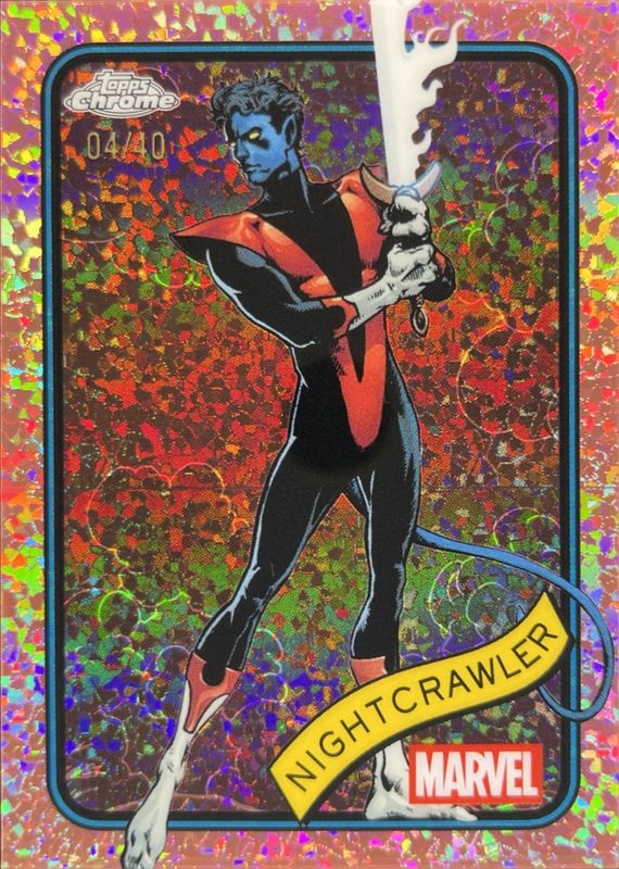 2025 Topps Chrome #178 Rose Gold Mini Diamonds Refractor /40