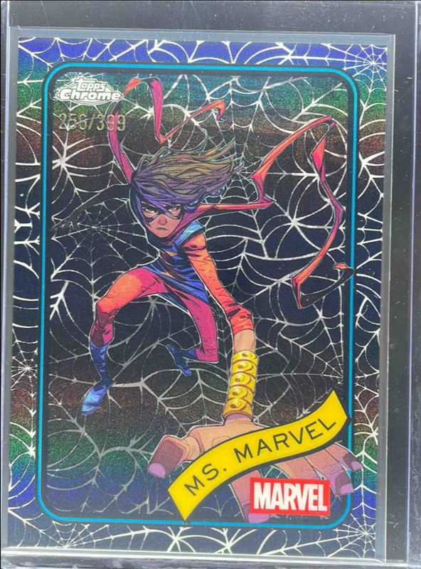 2025 Topps Chrome #130 Spider Web Refractor /399