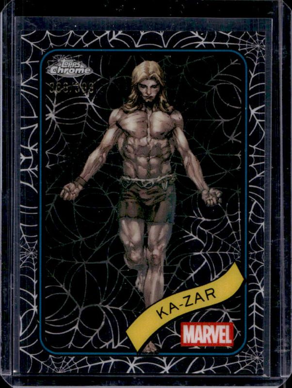 2025 Topps Chrome #84 Spider Web Refractor /399