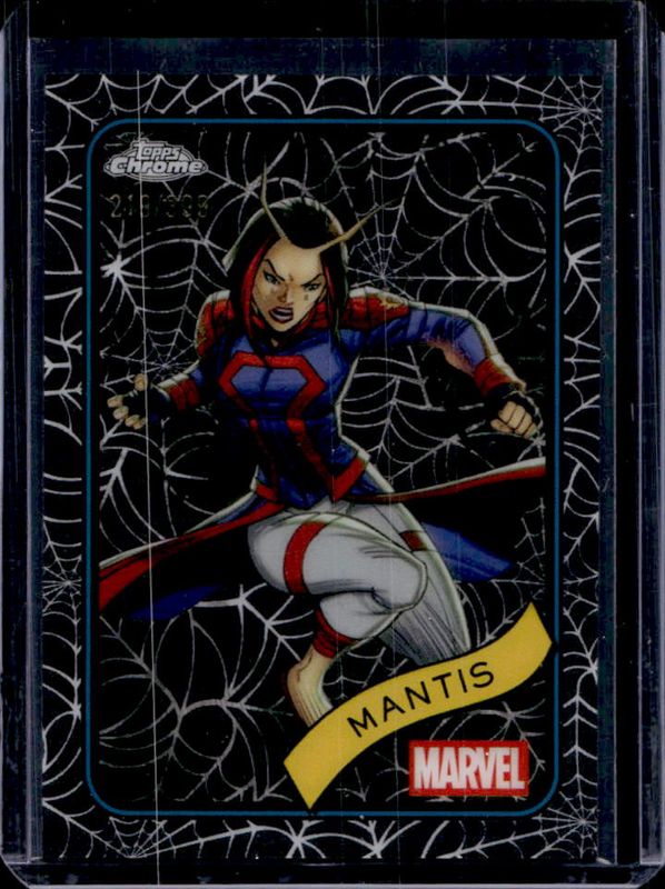 2025 Topps Chrome #171 Spider Web Refractor /399