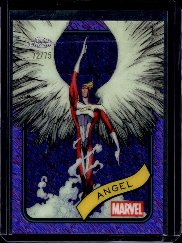 2025 Topps Chrome #186 Purple Shimmer Refractor /75