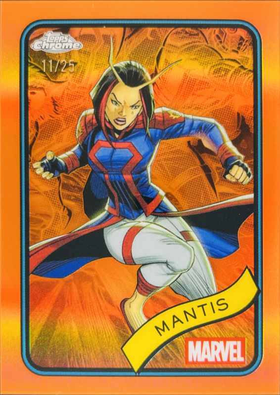 2025 Topps Chrome #171 Orange Refractor /25