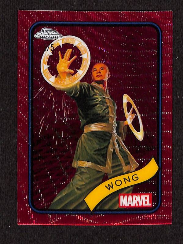 2025 Topps Chrome #86 Clawed Chrome Red Refractor /5