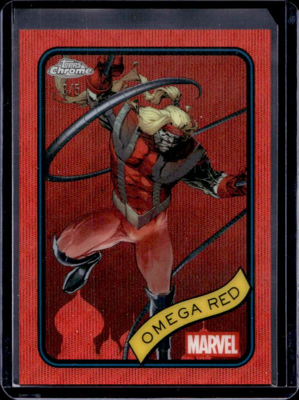2025 Topps Chrome #15 Red Wave Refractor /5