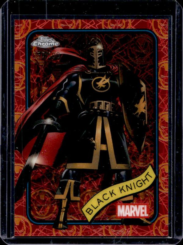 2025 Topps Chrome #165 Iron Man Red & Gold Lazer Refractor /100