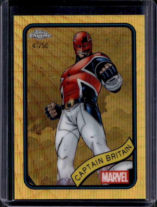 2025 Topps Chrome #151 Gold Wave Refractor /50