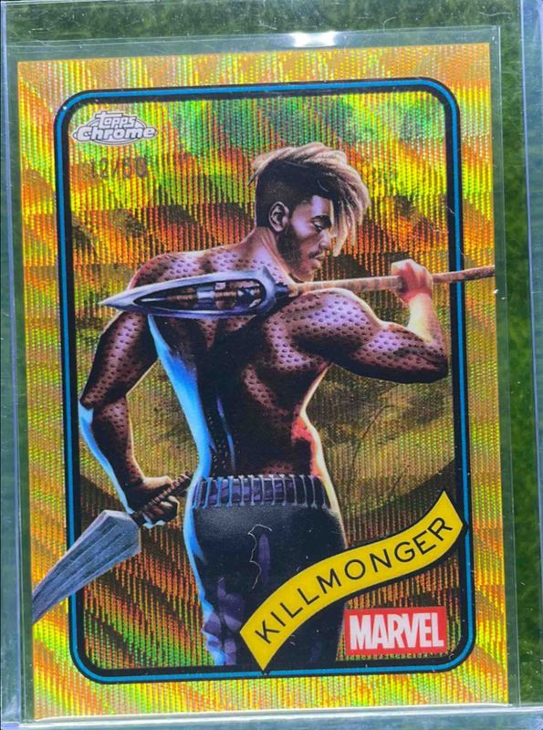 2025 Topps Chrome #34 Gold Wave Refractor /50