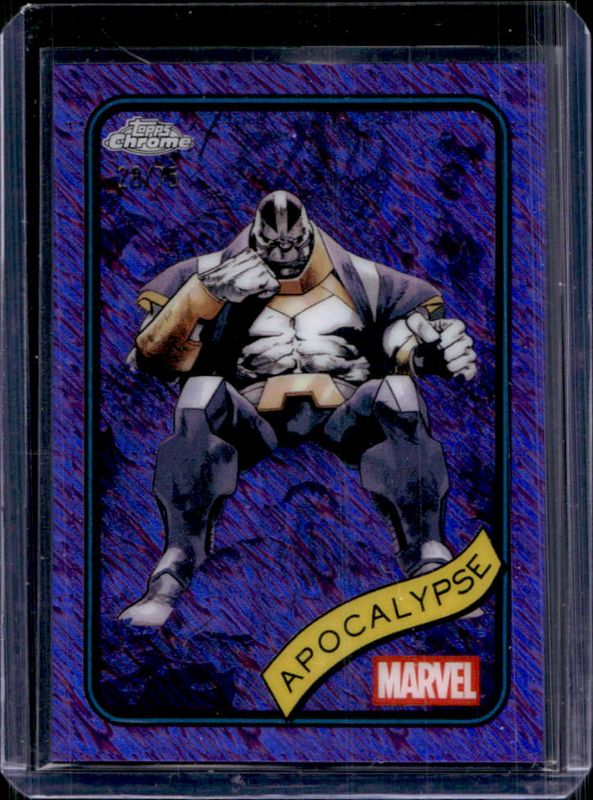 2025 Topps Chrome #162 Purple Shimmer Refractor /75