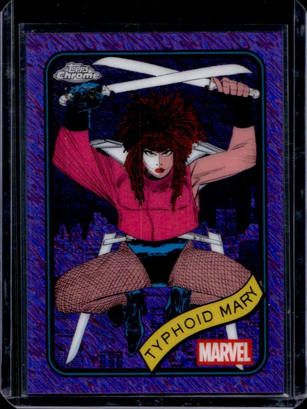 2025 Topps Chrome #123 Purple Shimmer Refractor /75