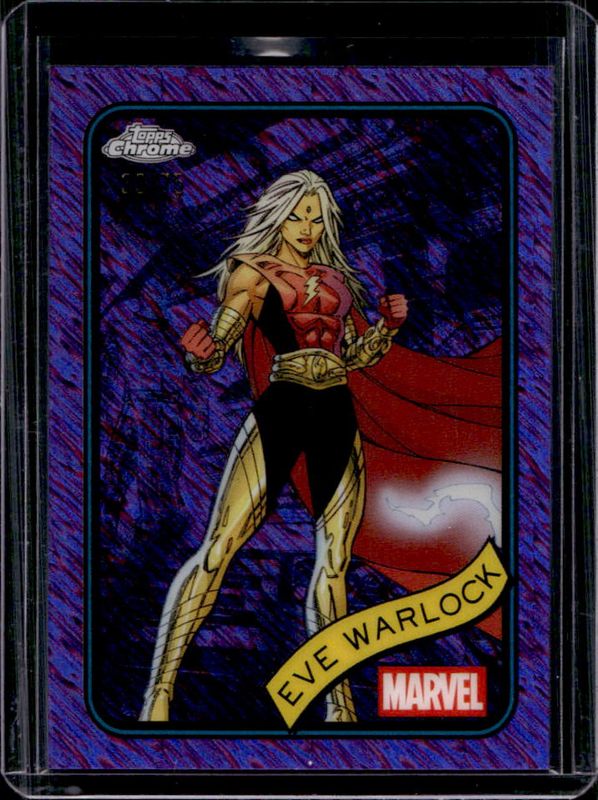 2025 Topps Chrome #192 Purple Shimmer Refractor /75