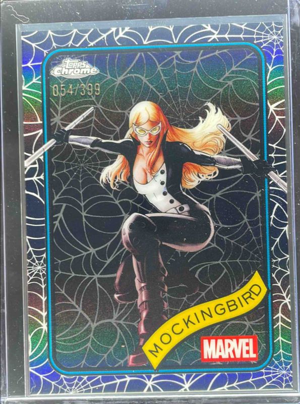 2025 Topps Chrome #37 Spider Web Refractor /399