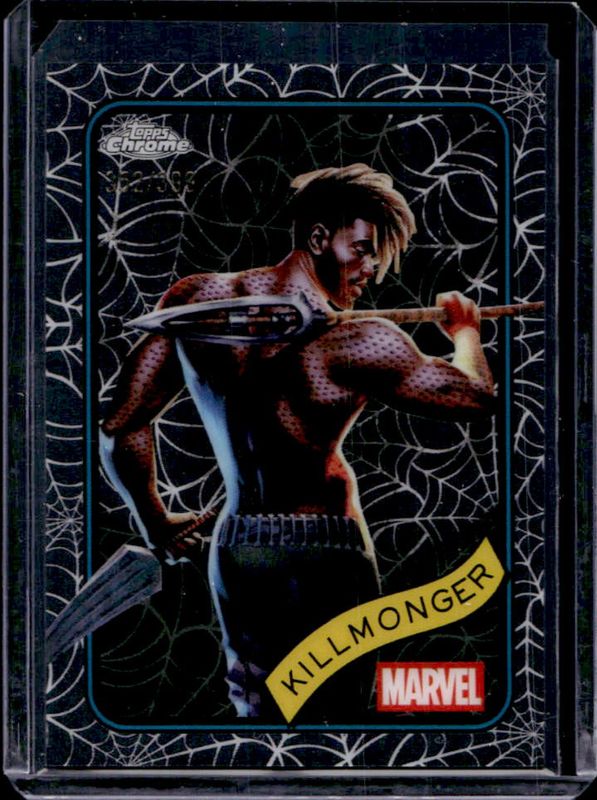 2025 Topps Chrome #34 Spider Web Refractor /399