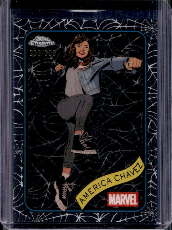 2025 Topps Chrome #153 Spider Web Refractor /399