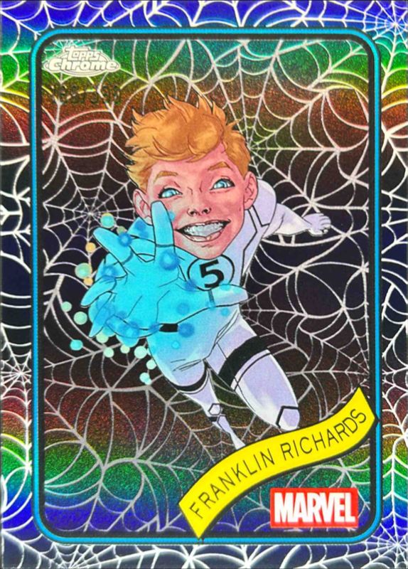 2025 Topps Chrome #56 Spider Web Refractor /399