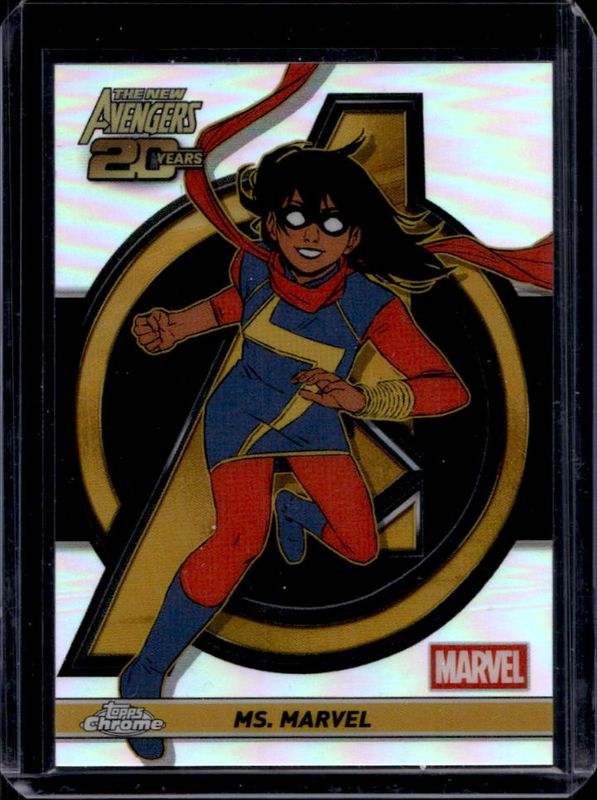 2025 Topps Chrome #AV-8 The New Avengers 20th Anniversary