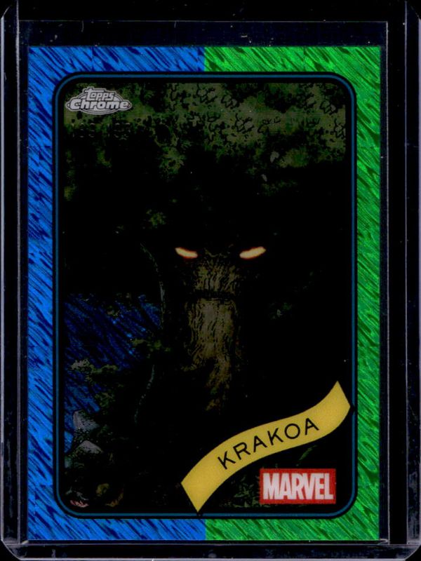 2025 Topps Chrome #180 Blue & Green Shimmer Refractor /199