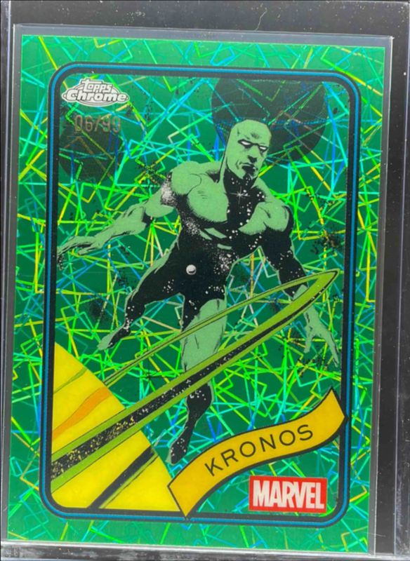 2025 Topps Chrome #25 Hulk Green Lazer Refractor /99