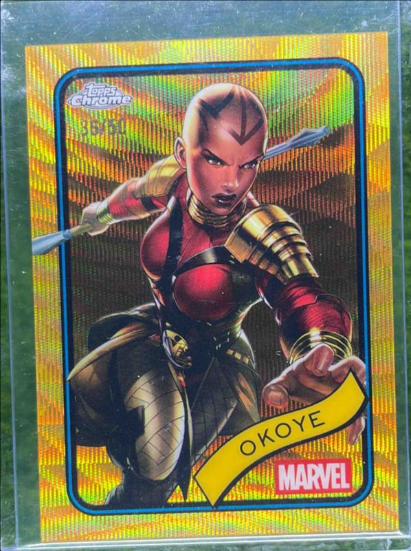 2025 Topps Chrome #58 Gold Wave Refractor /50