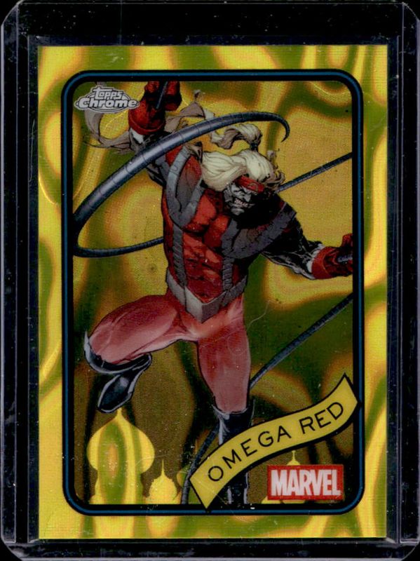 2025 Topps Chrome #15 Yellow Lava Refractor