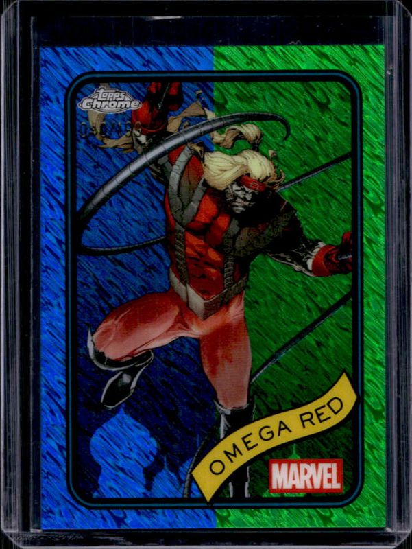 2025 Topps Chrome #15 Blue & Green Shimmer Refractor /199