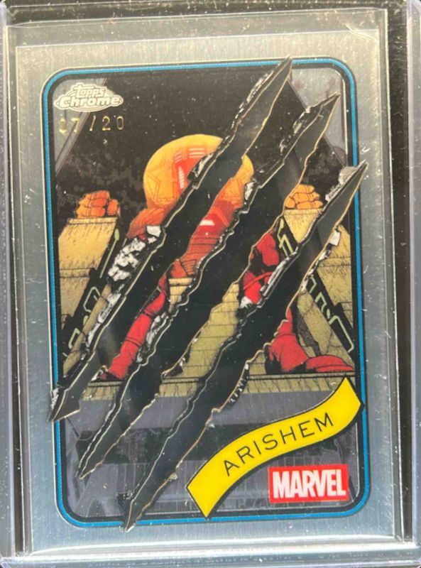 2025 Topps Chrome #75 Clawed Chrome Refractor /20