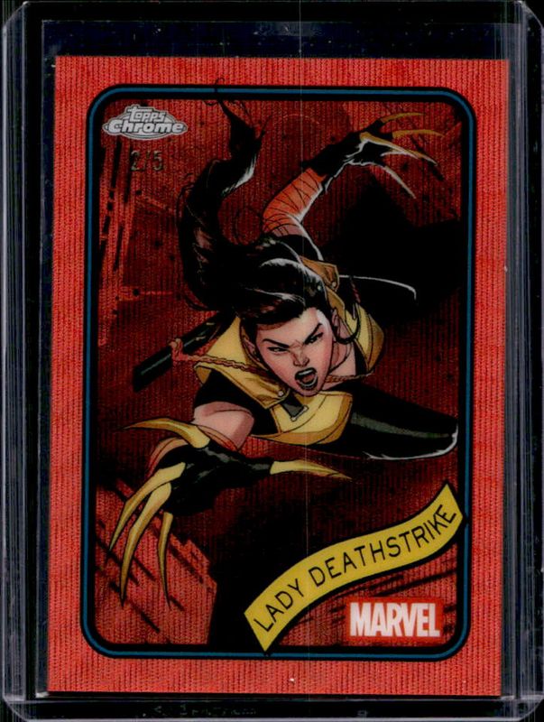 2025 Topps Chrome #64 Red Wave Refractor /5