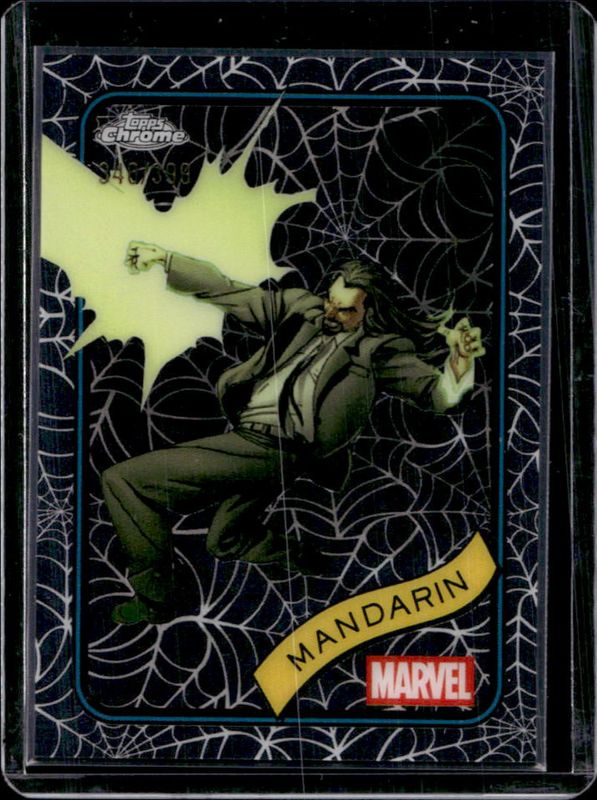 2025 Topps Chrome #41 Spider Web Refractor /399