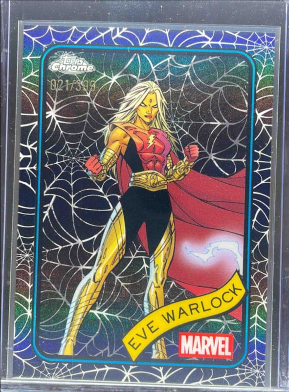 2025 Topps Chrome #192 Spider Web Refractor /399