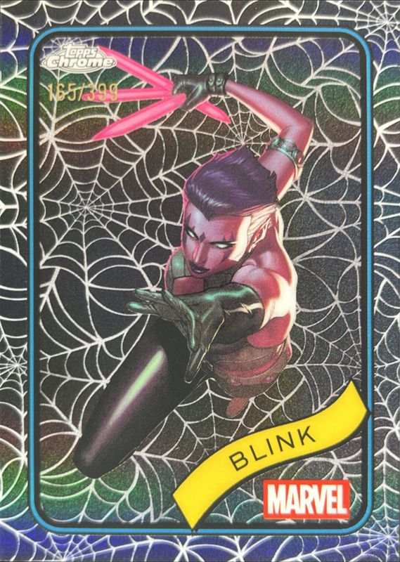 2025 Topps Chrome #48 Spider Web Refractor /399