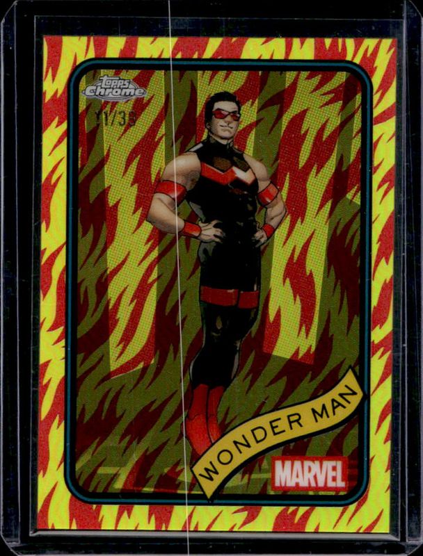 2025 Topps Chrome #100 Human Torch Refractor /39