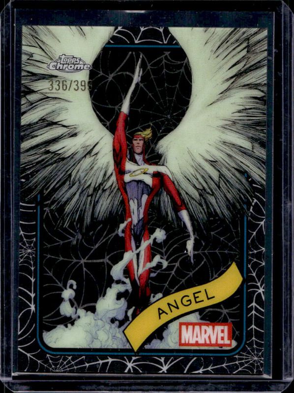 Angel 2025 Topps Chrome #186 Spider Web Refractor /399 RAW