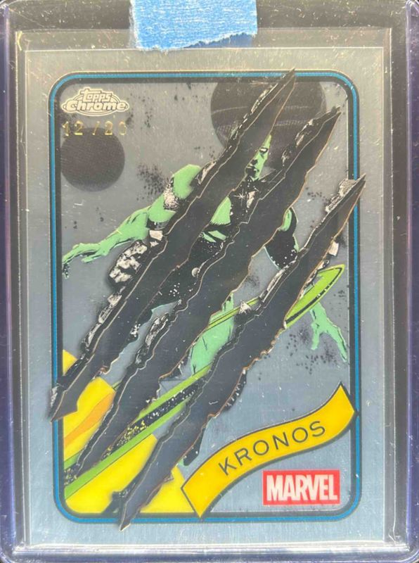2025 Topps Chrome #25 Clawed Chrome Refractor /20